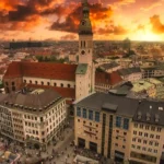 Skyline München für Flyerverteilung und Prospektverteilung